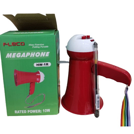 Megaphone atau Toa kecil Fleco Multifungsi HW-1R