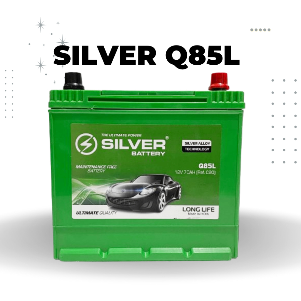 Aki Mobil Masda CX 5 SILVER Q85L Aki Kering Aki Mobil CX 5