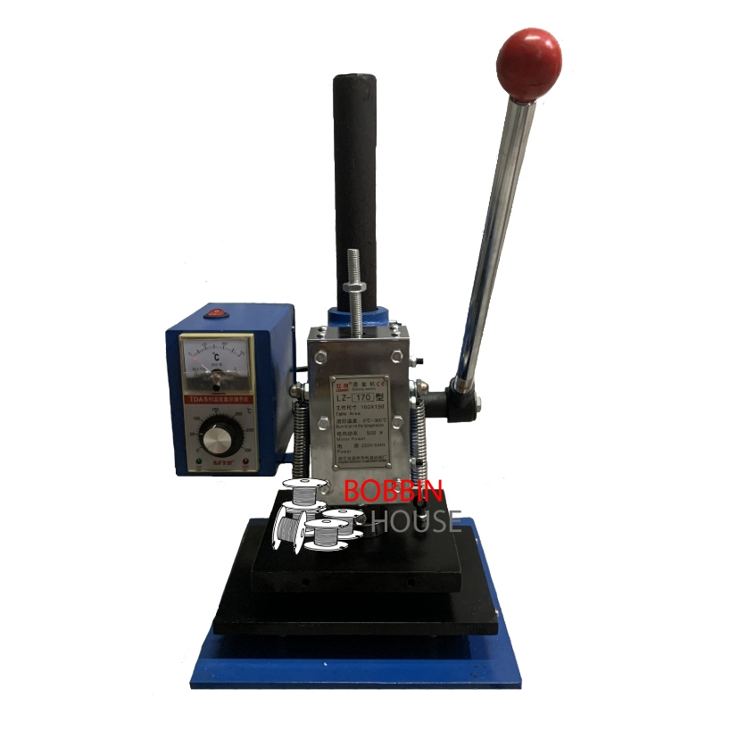 LZ-170 Mesin Emboss Press Kulit Hot Leather Stamping Machine