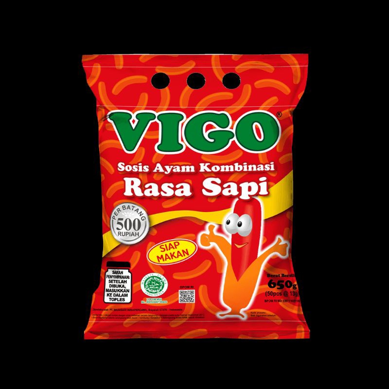 

SOSIS VIGO PACK ISI 50 PCS 650gr