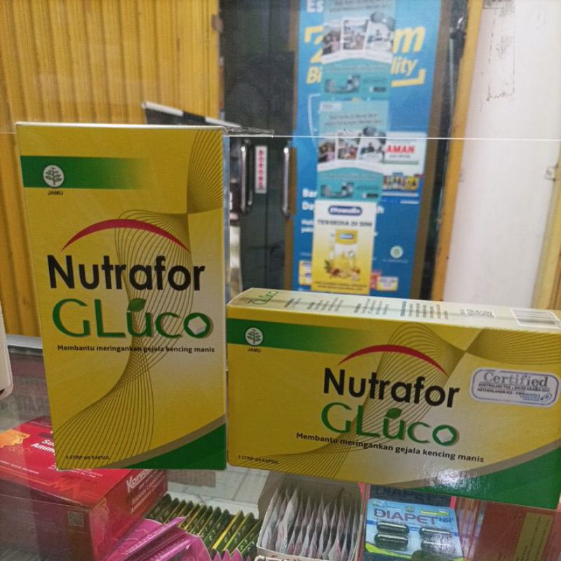 NUTRAFOR GLUCO SUPLEMEN UNTUK DIABETES