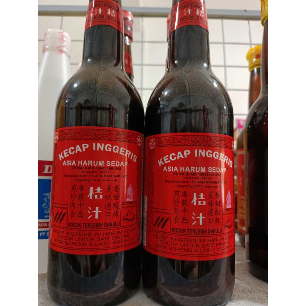 

Kecap Inggris Asia harum manis 620ml (Instant)