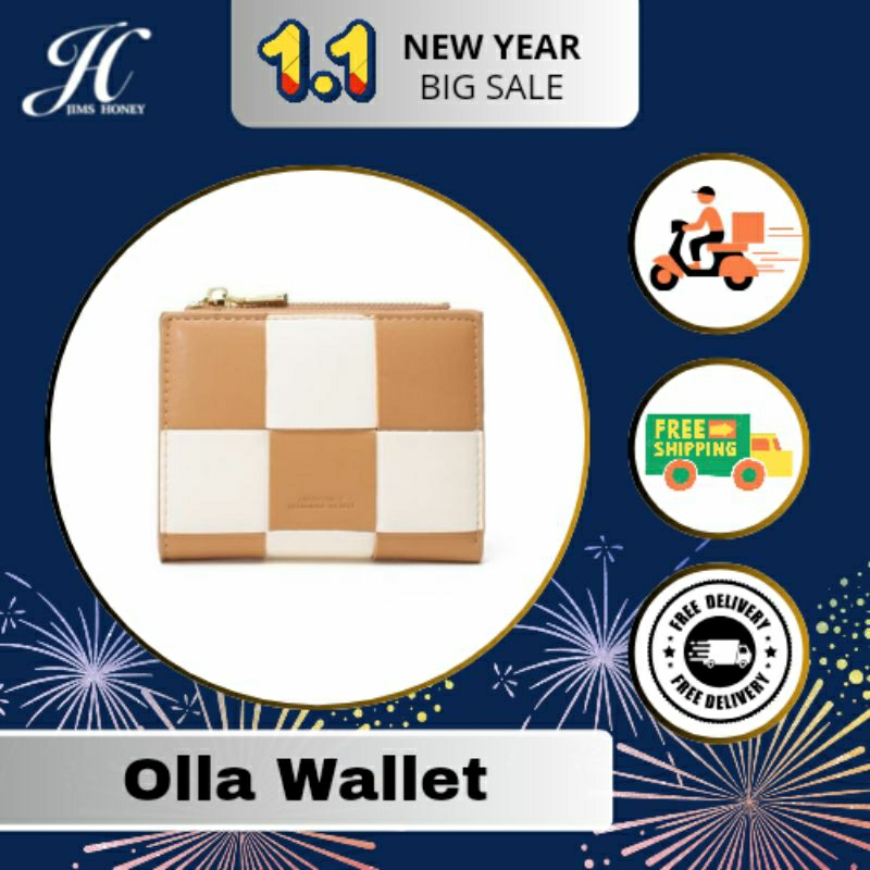 

Dompet wanita Olla wallet JIMS HONEY (Free box)
