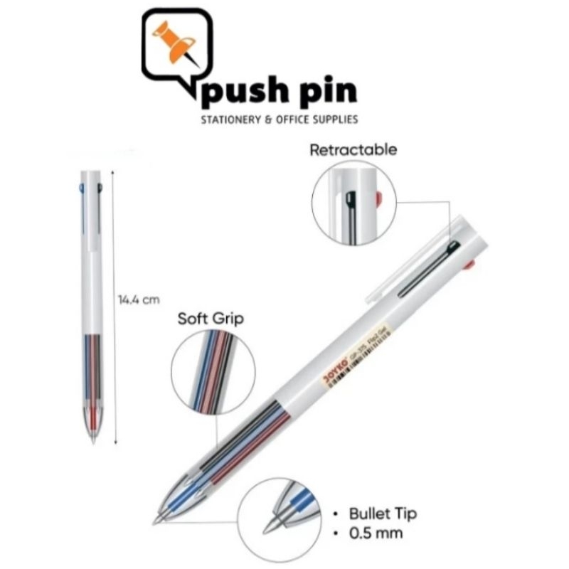 

Joyko Pen / Pena / Pulpen Gel GP-375 Flip 2