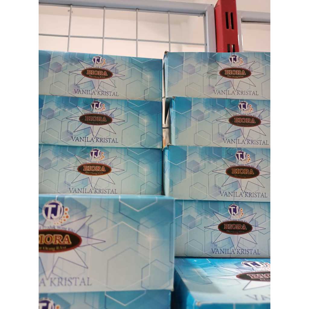 

Vanili sachet Biora (1kotak = 100 sachet x 2gr)