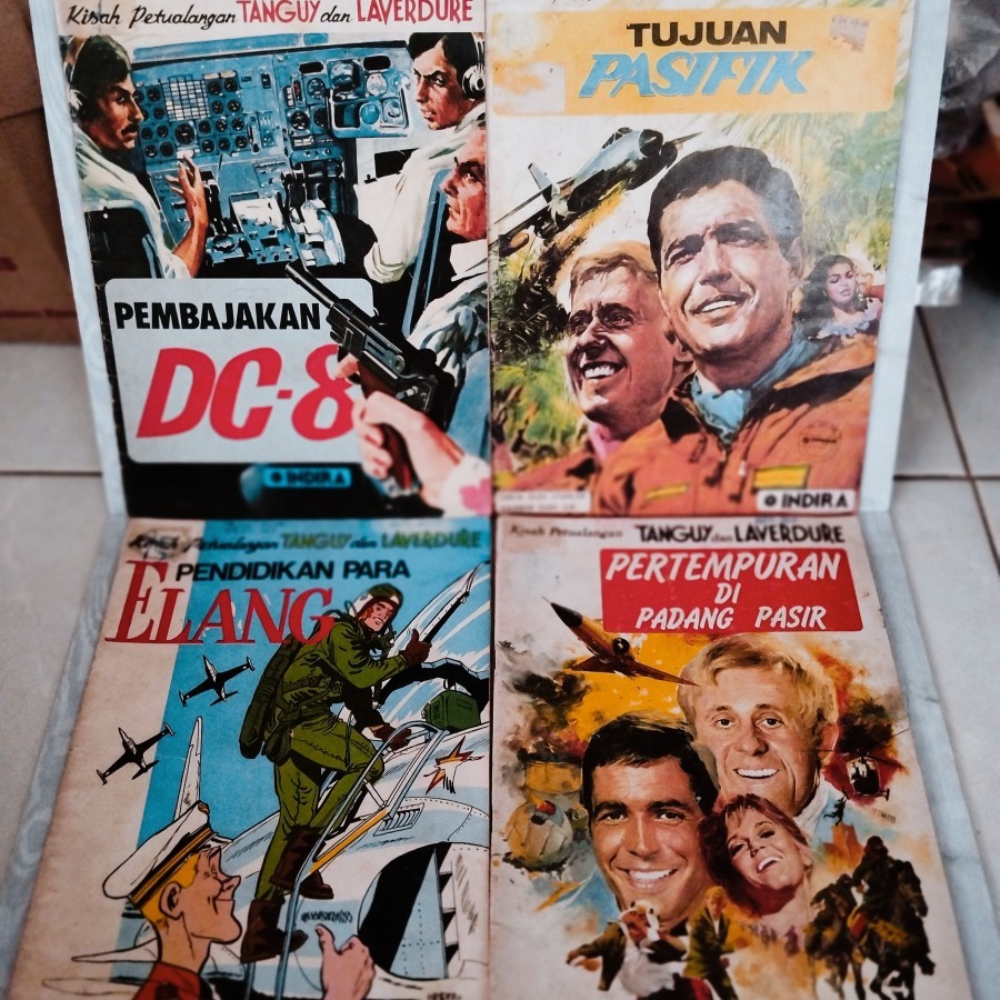 Komik Kisah Petualangan Tanguy dan Laverdure