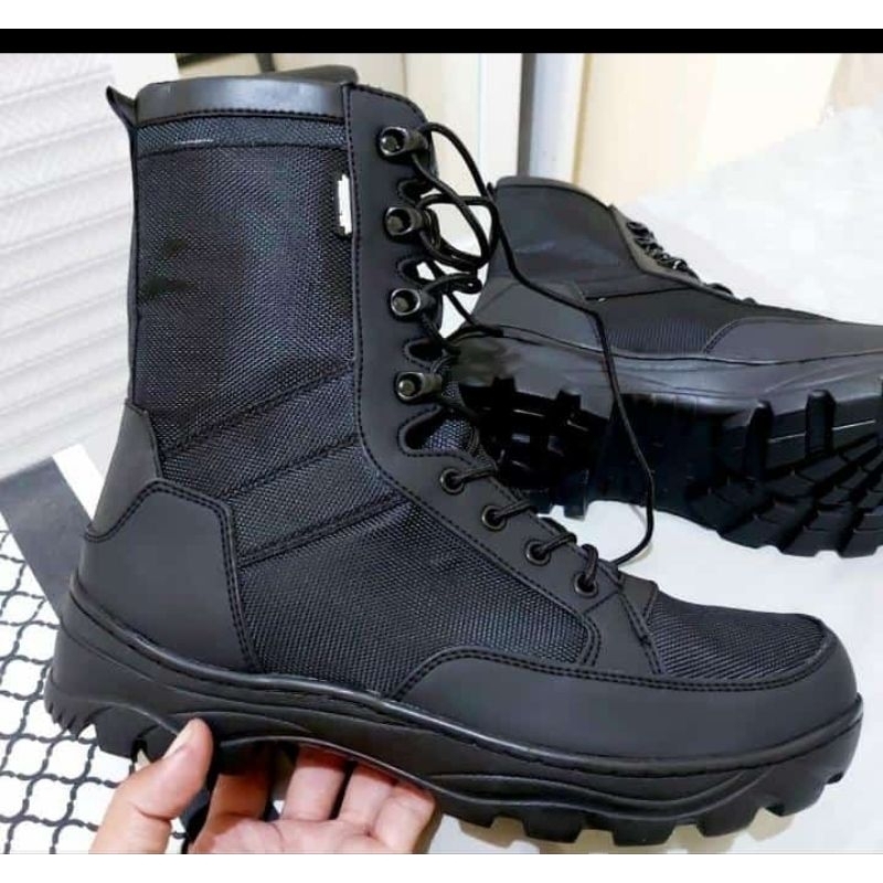 Sepatu PDL Resleting TNI AD dan weba TNI AD Original Jatah