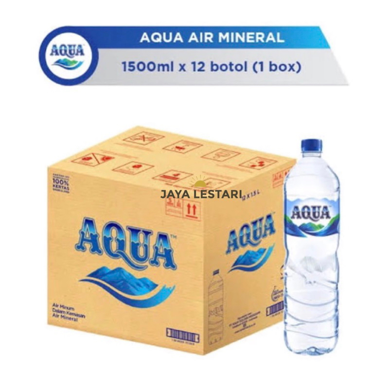 

Aqua Air Mineral Botol 1500ml (Isi 12/Karton)