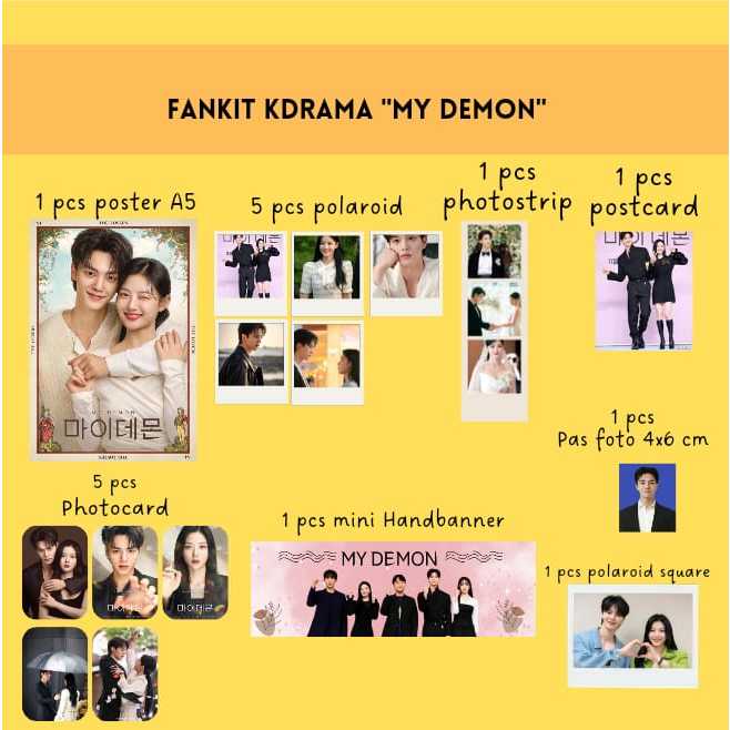 [MURAH] FANKIT MY DEMON KDRAMA