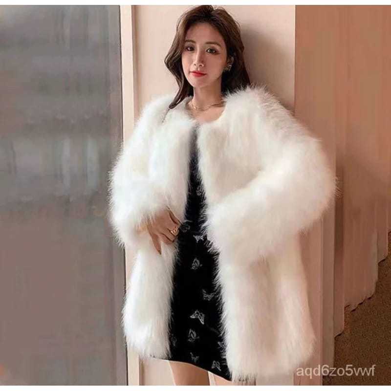 COAT MANTEL WANITA BULU PREMIUM