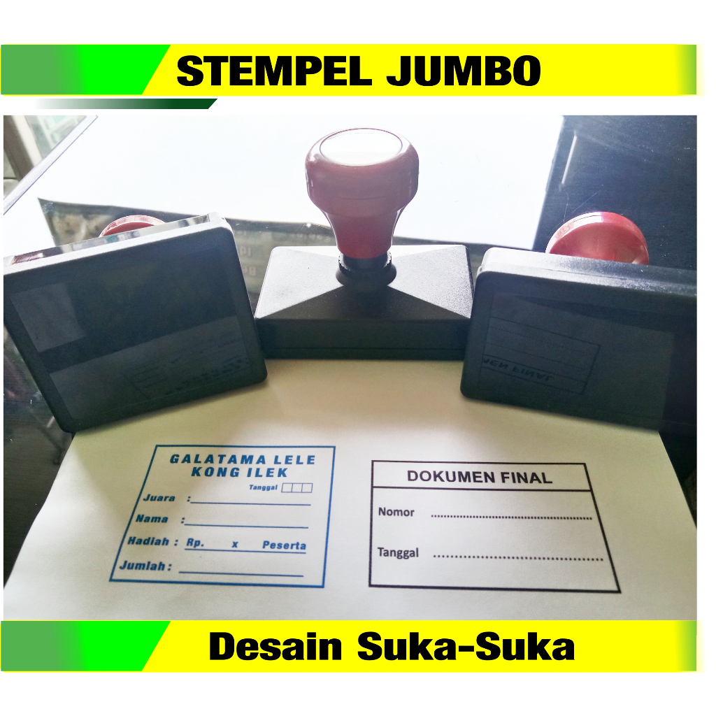 

stempel otomatis jumbo