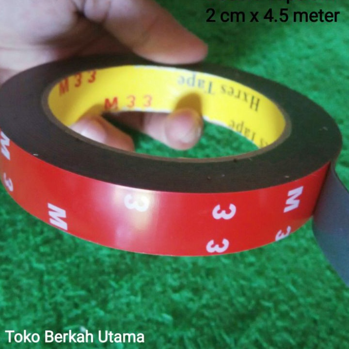 

Doue Tape 3M Foam Merah 2 cm x 45 meter