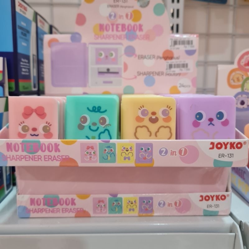 

Penghapus + Peraut Joyko ER-131 2in1