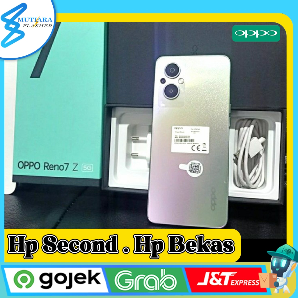 Oppo Reno 7z 5G Ram 8 Rom 128GB Second Original