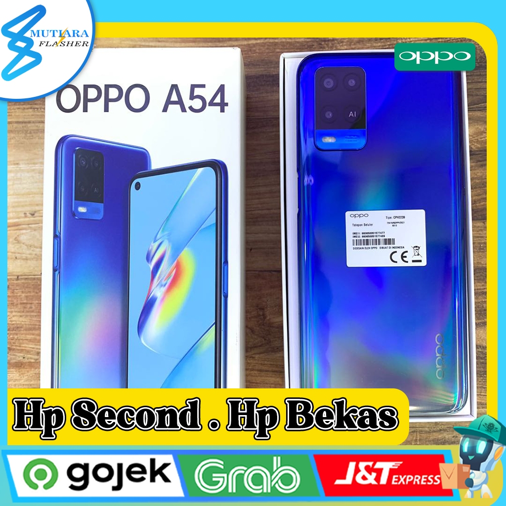 Oppo A54 Ram 4/64GB | Ram 4/128GB | Ram 6/128GB Second Original