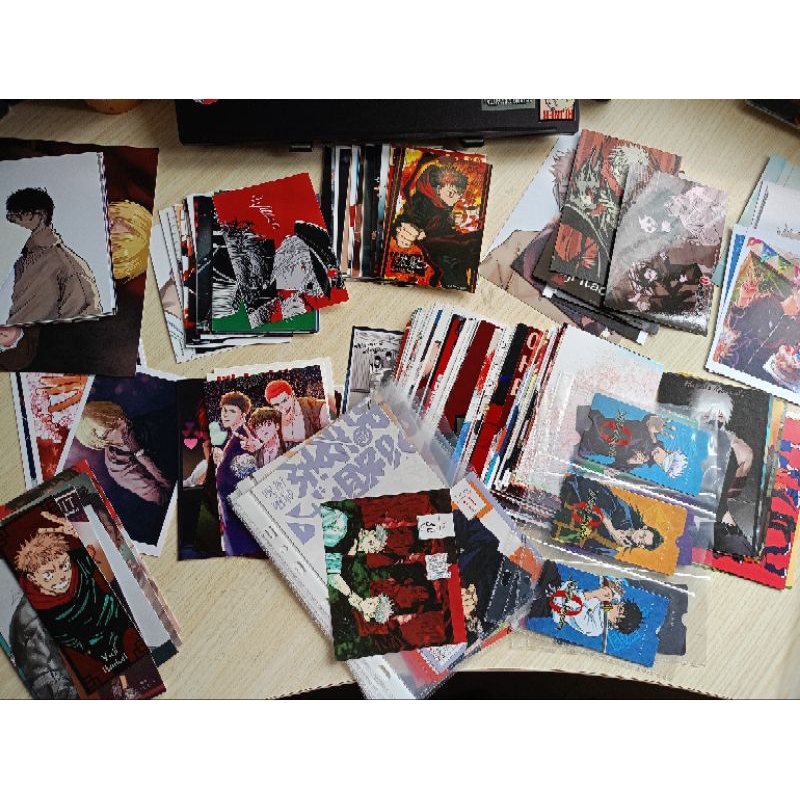 (PINDAH KATALOG) CLEARANCE POSTCARD PHOTOCARD JUJUTSU KAISEN NARUTO SLAM DUNK MORIARTY THE PATRIOT H