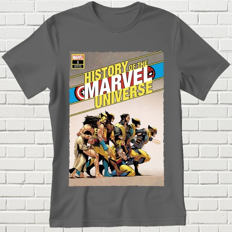 TSHIRT UNISEX WOLVERINE || BAJU KAOS WOLVERINE PREMIUM DISTRO