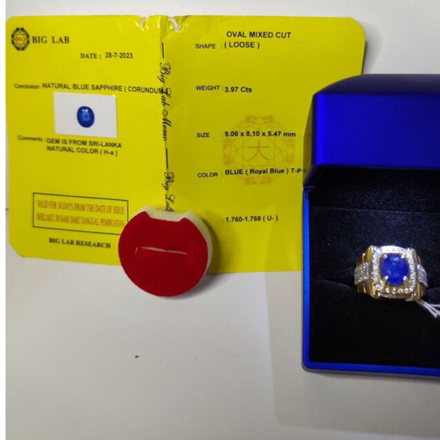 Royal Blue Sapphire