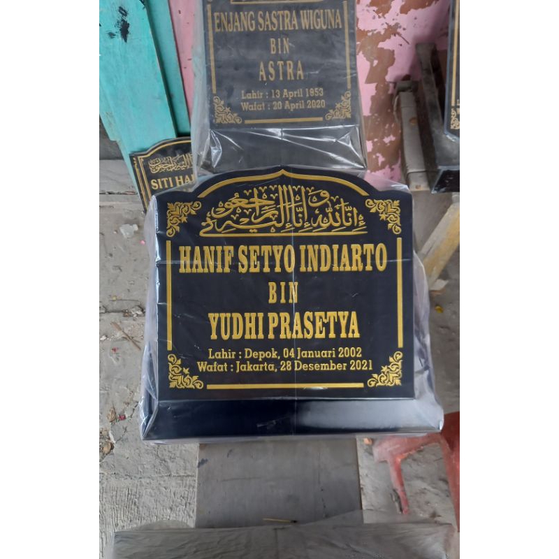 batu nisan keramik/granit/marmer