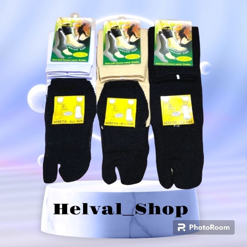 Kaos Kaki Wudhu Jempol IJTIHAD WA TAQWA.