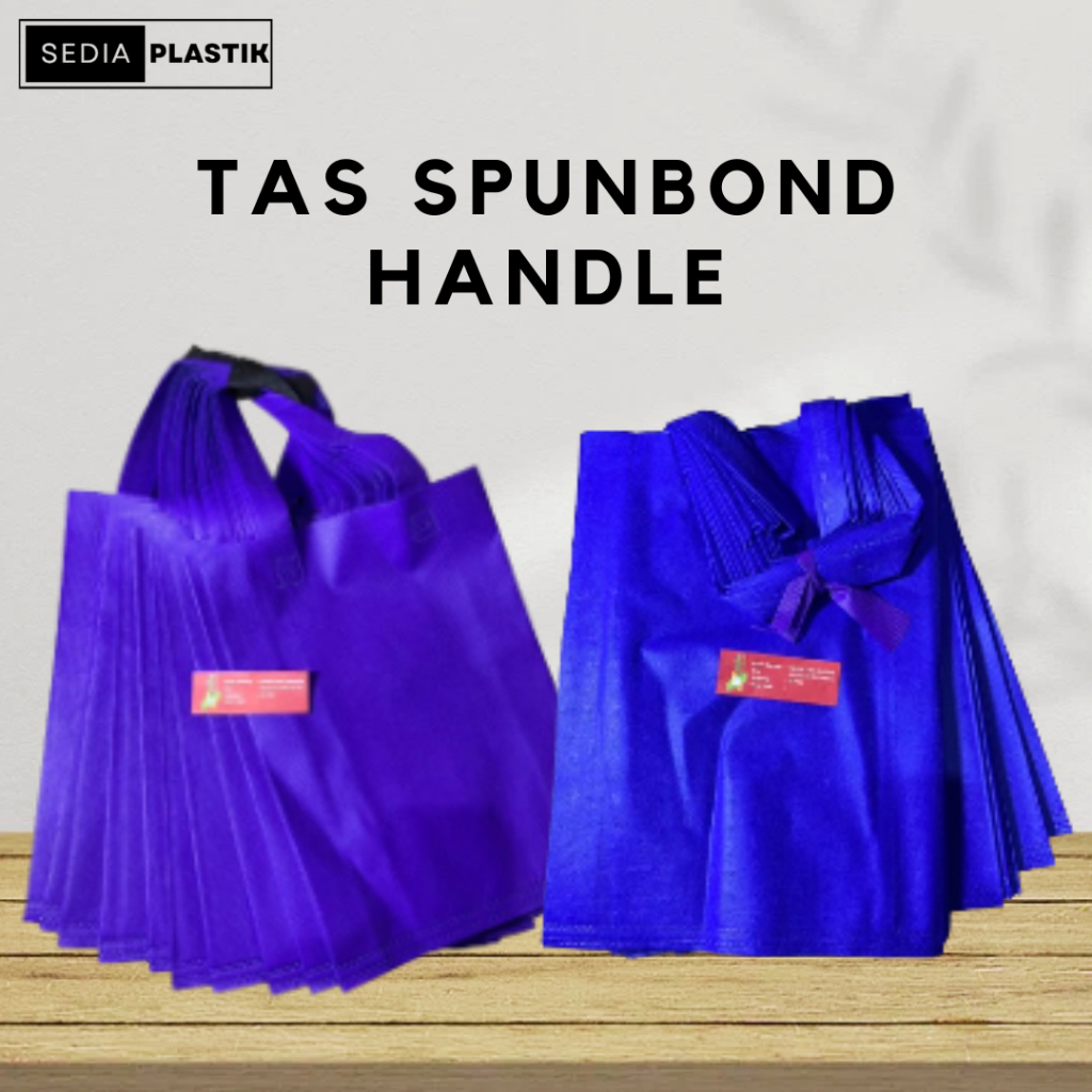 

KANTONG BELANJA TAS SPUNBOND GOODIE BAG POLOS WARNA WARNI JUMBO MURAH HANDLE 25X35 30X40 1 LUSIN