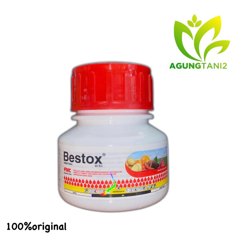INSEKTISIDA BESTOX 50EC 80ML Pembasmi hama sundep,wereng,ulat