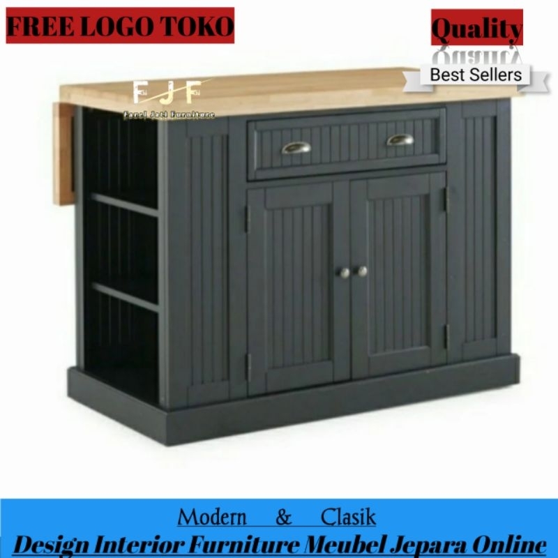 Meja Bar Modern Minimalis Kayu Jati Meja Bar Cafe