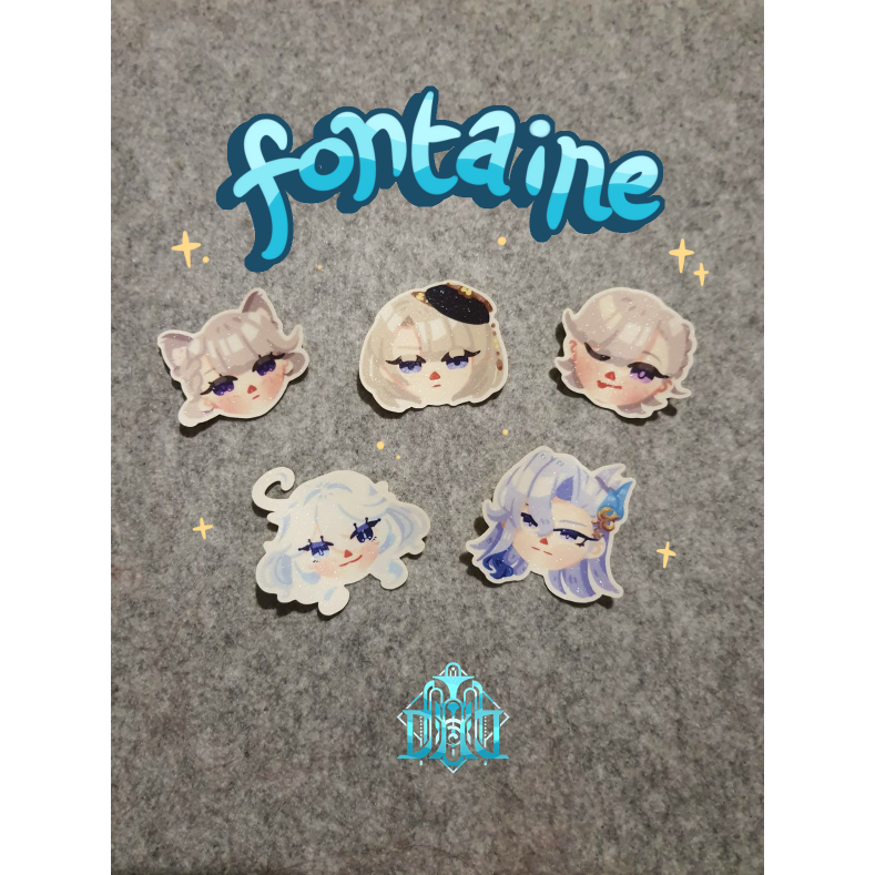 

Fontaine Minis Stickers Fanmerch