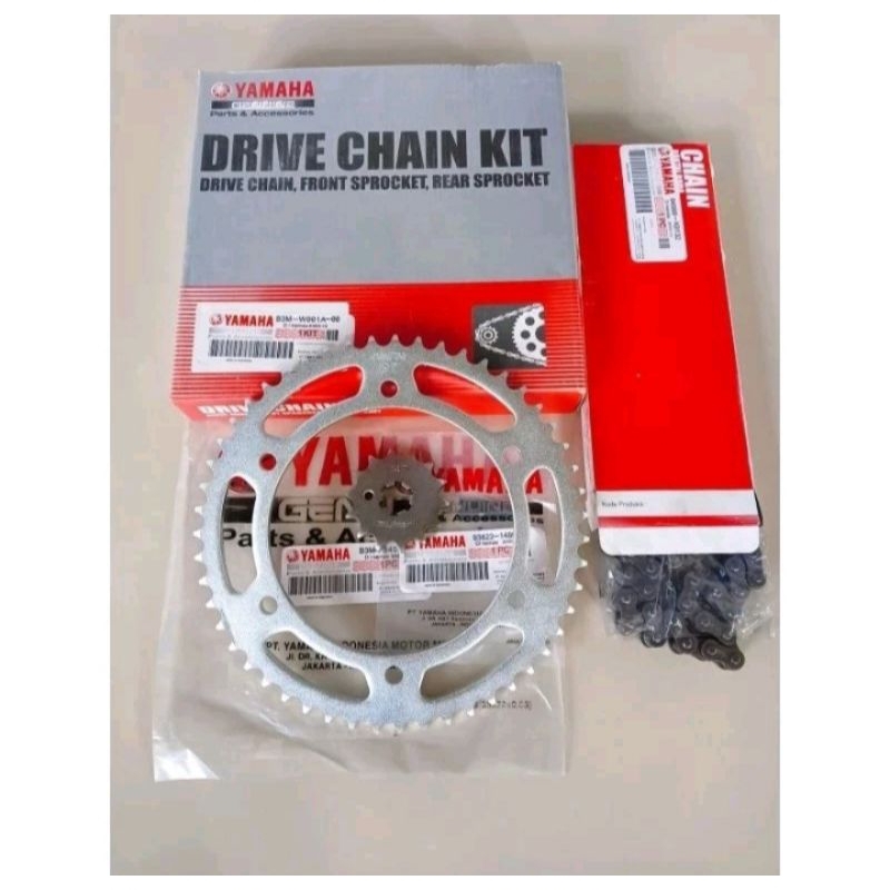 Gear set paket WR 155 Yamaha WR 155 gear set