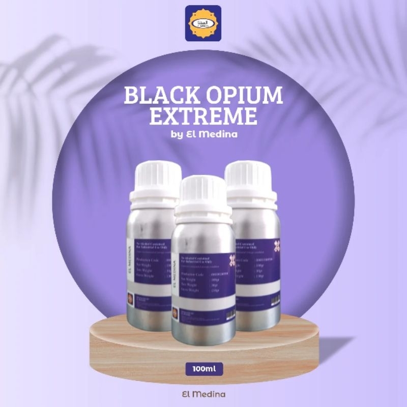 Bibit parfum BLACK OPIUM EXTREME bibit parfum berkualitas non alkohol parfum Eropa parfum pria