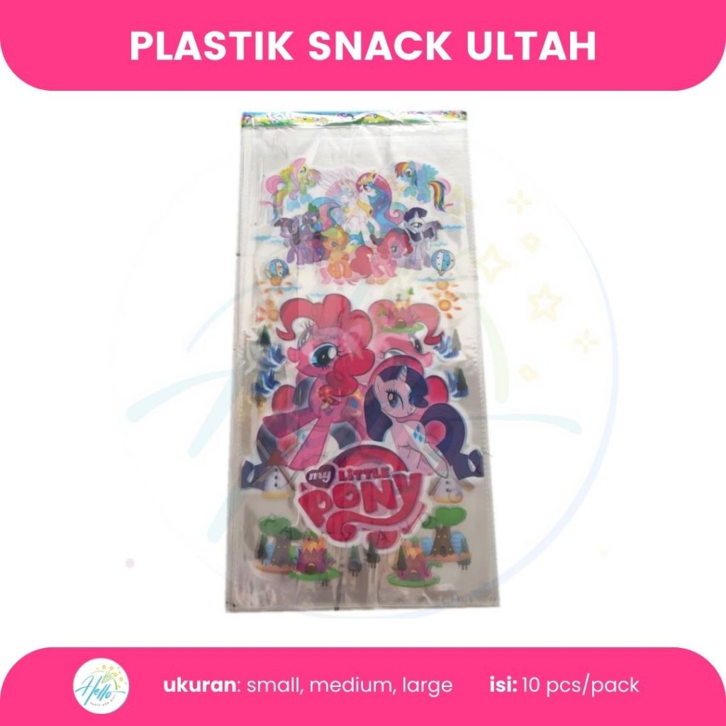 

PLASTIK SNACK ULANG TAHUN KARAKTER MY LITTLE PONNY