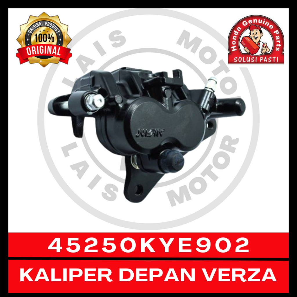 Kaliper Rem Depan Kanan KYE Verza, CB150X, CBR150R 45250KYE902 Original AHM