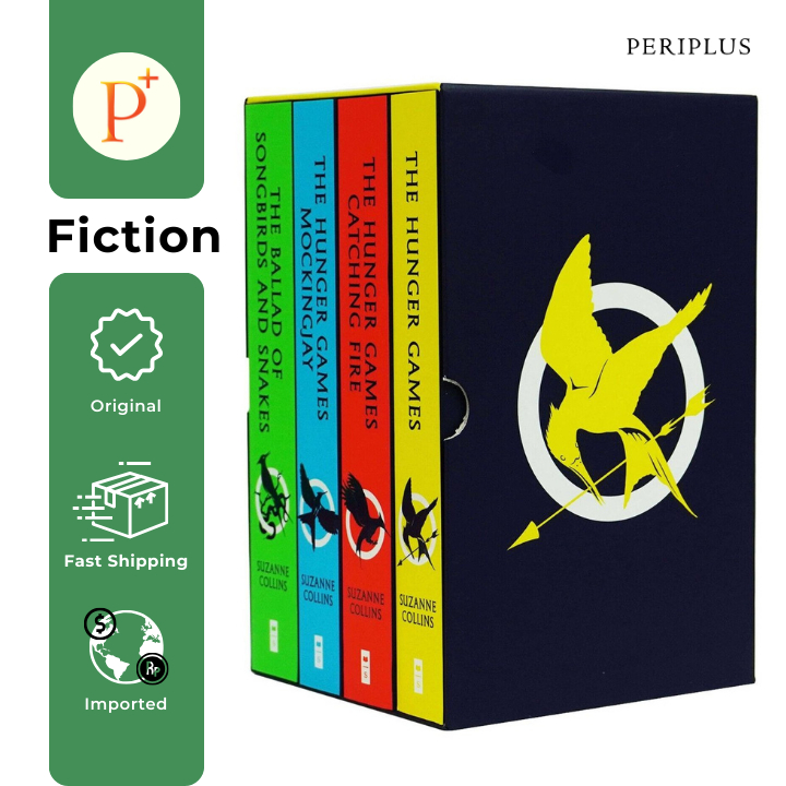 Hunger Games 4 Books Set pb UK - 9780702313813