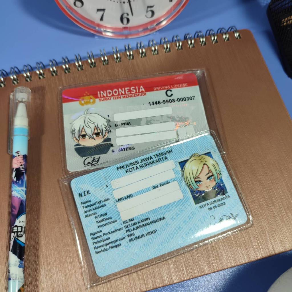 

Sampul Pelindung Anti Gores KTP / SIM Anime Blue Lock - Cover KTP / SIM Bachira Meguru Nagi Seishiro Itoshi Rin Sae Michael Kaiser