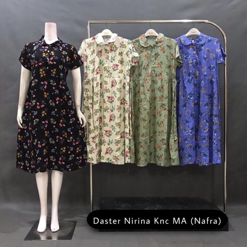 [COD] [QONITA] [NAFRA] DASTER NIRINA KANCING LB 2 | BATIK CAP PREMIUM PEKALONGAN