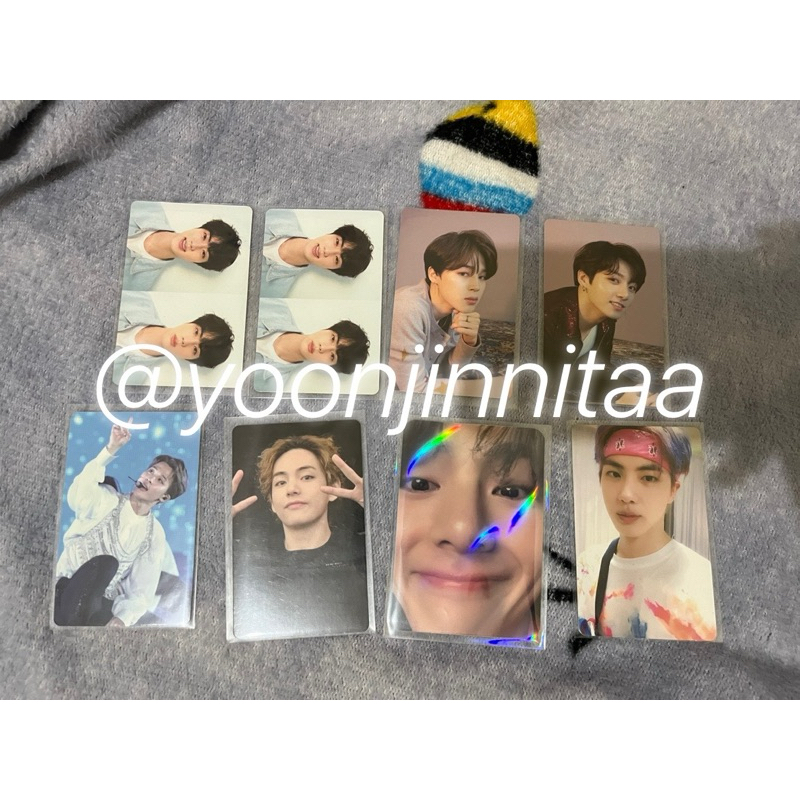 PHOTOCARD BTS MUSTER DVD LY SEOUL TAE ZOOM TEAR O TEAR R