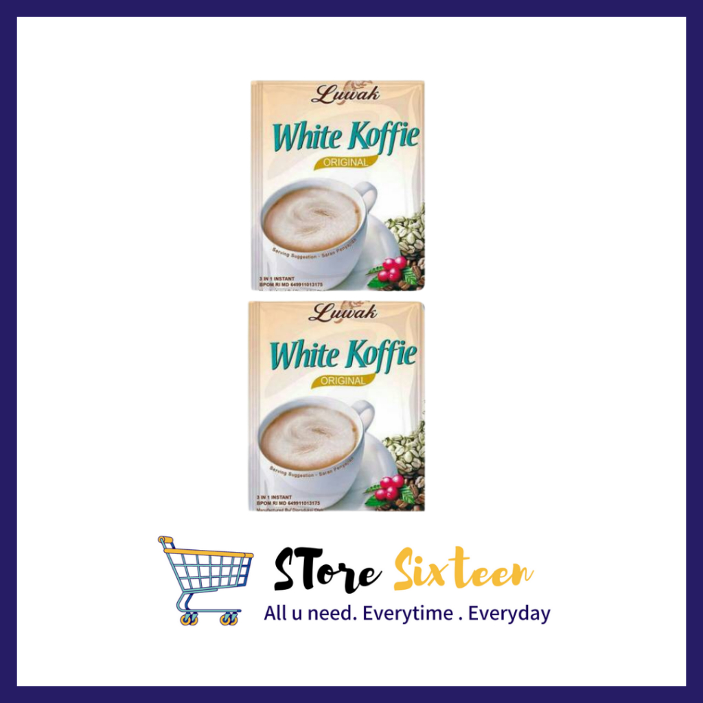 

Kopi Luwak White Coffe 10x20gr Renceng 10 Pcs