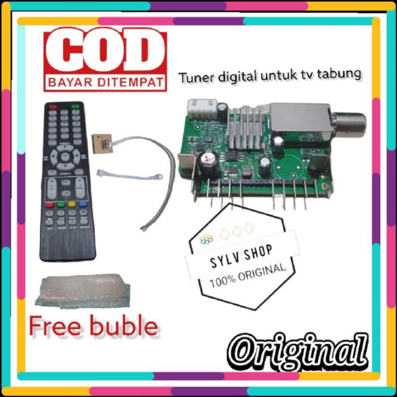 TUNER RECEIVER DIGITAL UNIVERSAL UNTUK SEMUA TIPE DAN MERK TV TU2T
