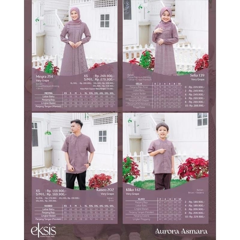 Sarimbit KELUARGA Aurora asmara Couple 2024