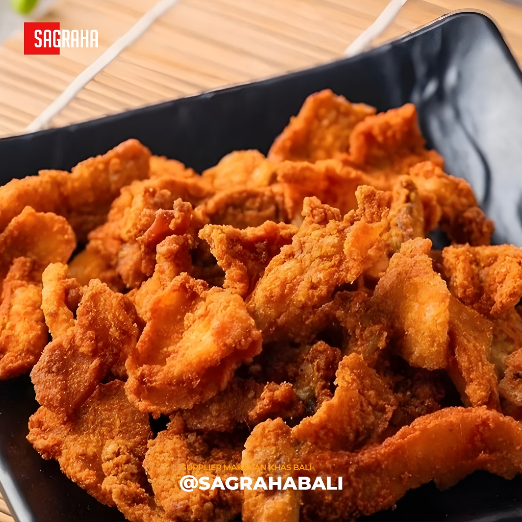 

Babi Merah Crispy / Lemak Babi Goreng Bali / Kerupuk Babi / SAGRAHA BALI