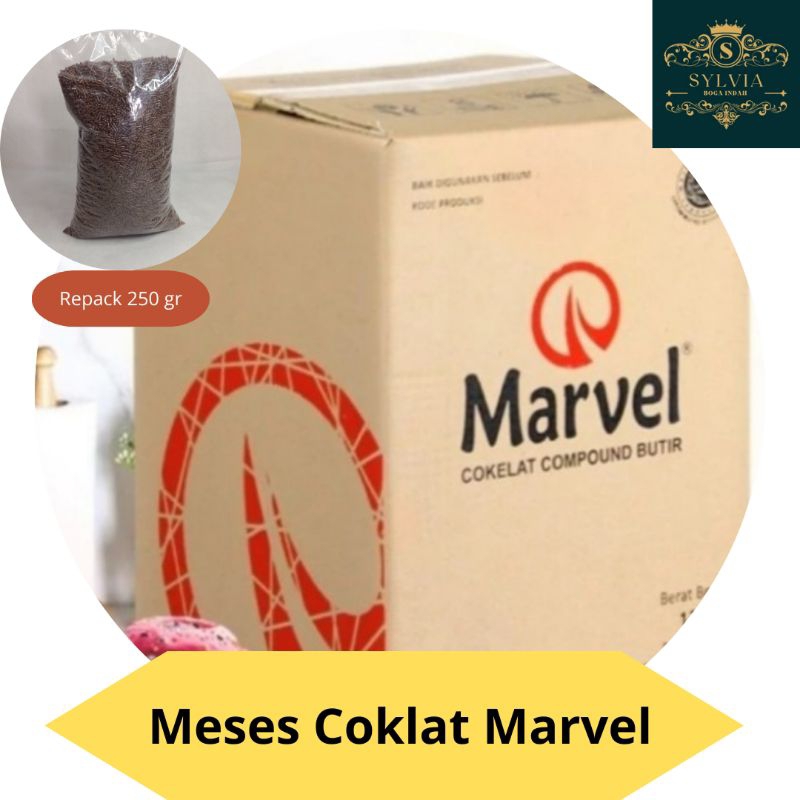 

Meses Coklat Marvel 250 gr Repack