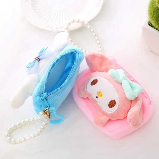 Dompet Koin Karakter Sanrio Lotso / Ganci Dompet Koin Karakter Lucu