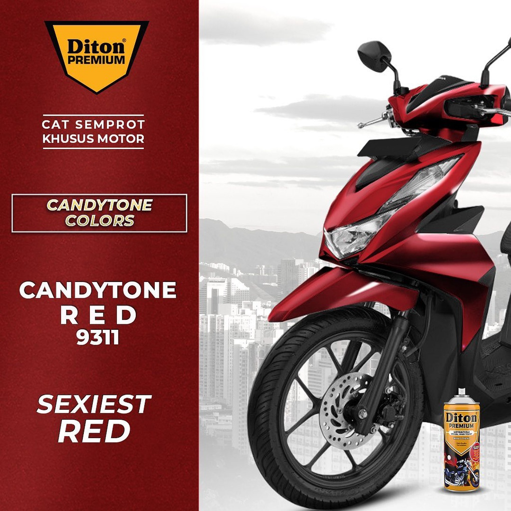 Diton Premium 9311 Candy Tone Red Candytone Red