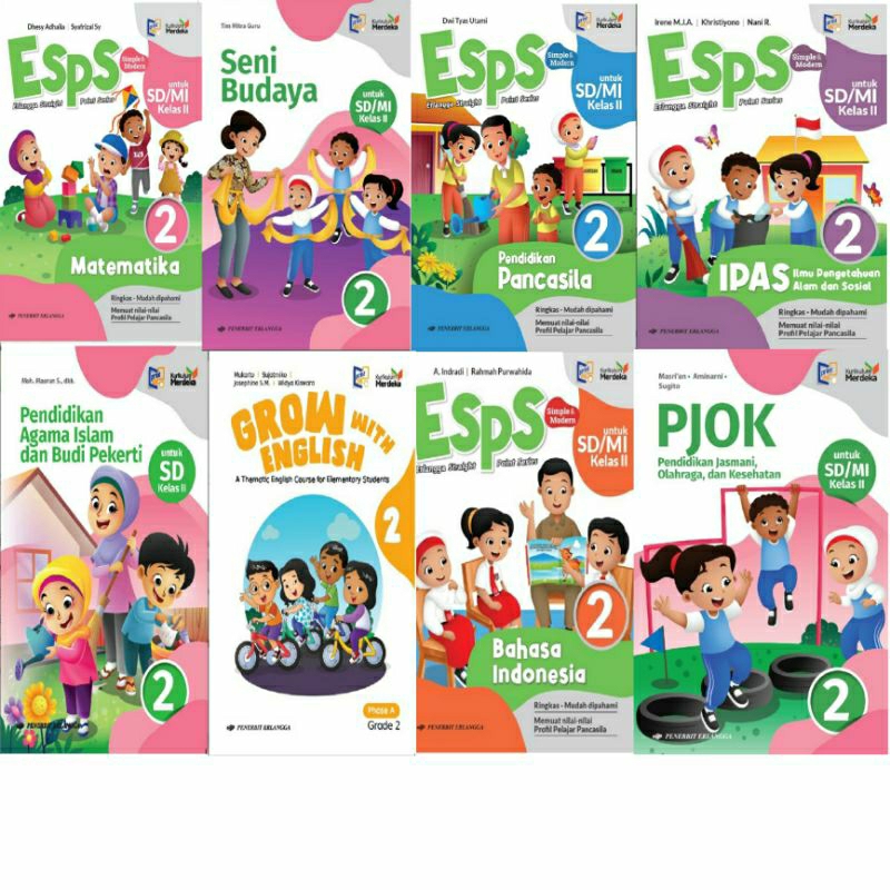 

Kurikulum Merdeka kelas 2 SD/Mi Penerbit Erlangga