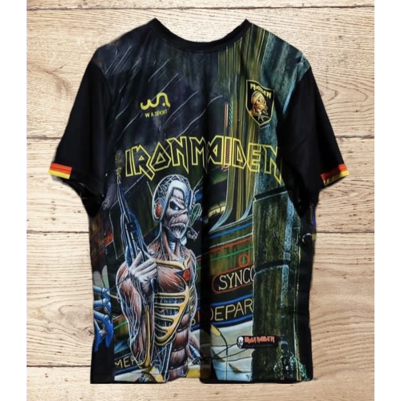 Kaos Metal Jersey Iron Maiden Sublime