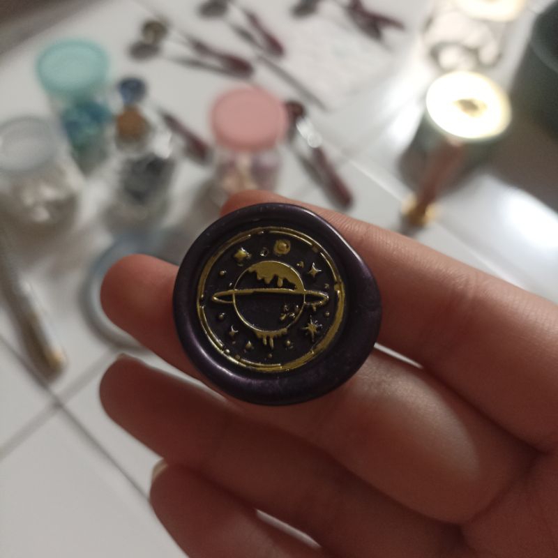 

Handmade Wax Seal Coin Stamp Instant