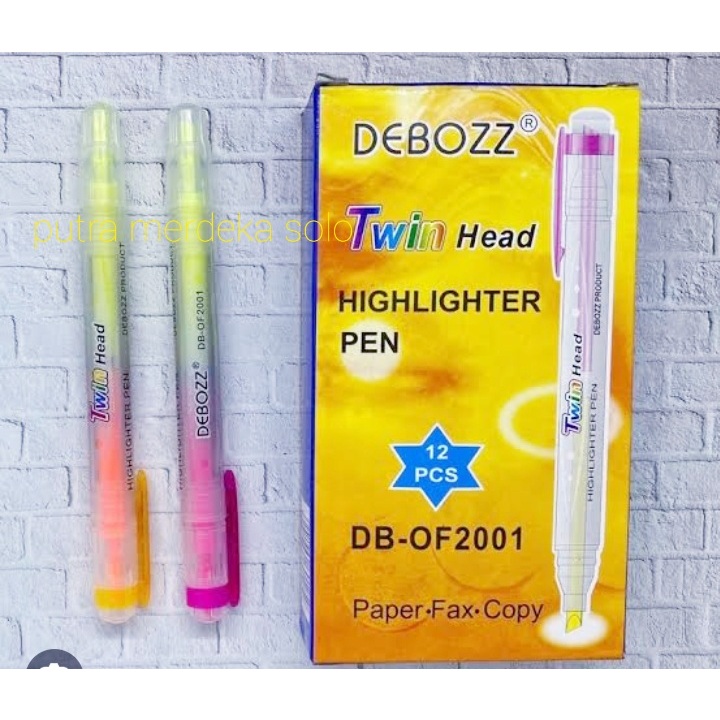 

Stabillo Twin / HIghlighter Pen / Stabillo Debozz Twin Head DB-OF2001