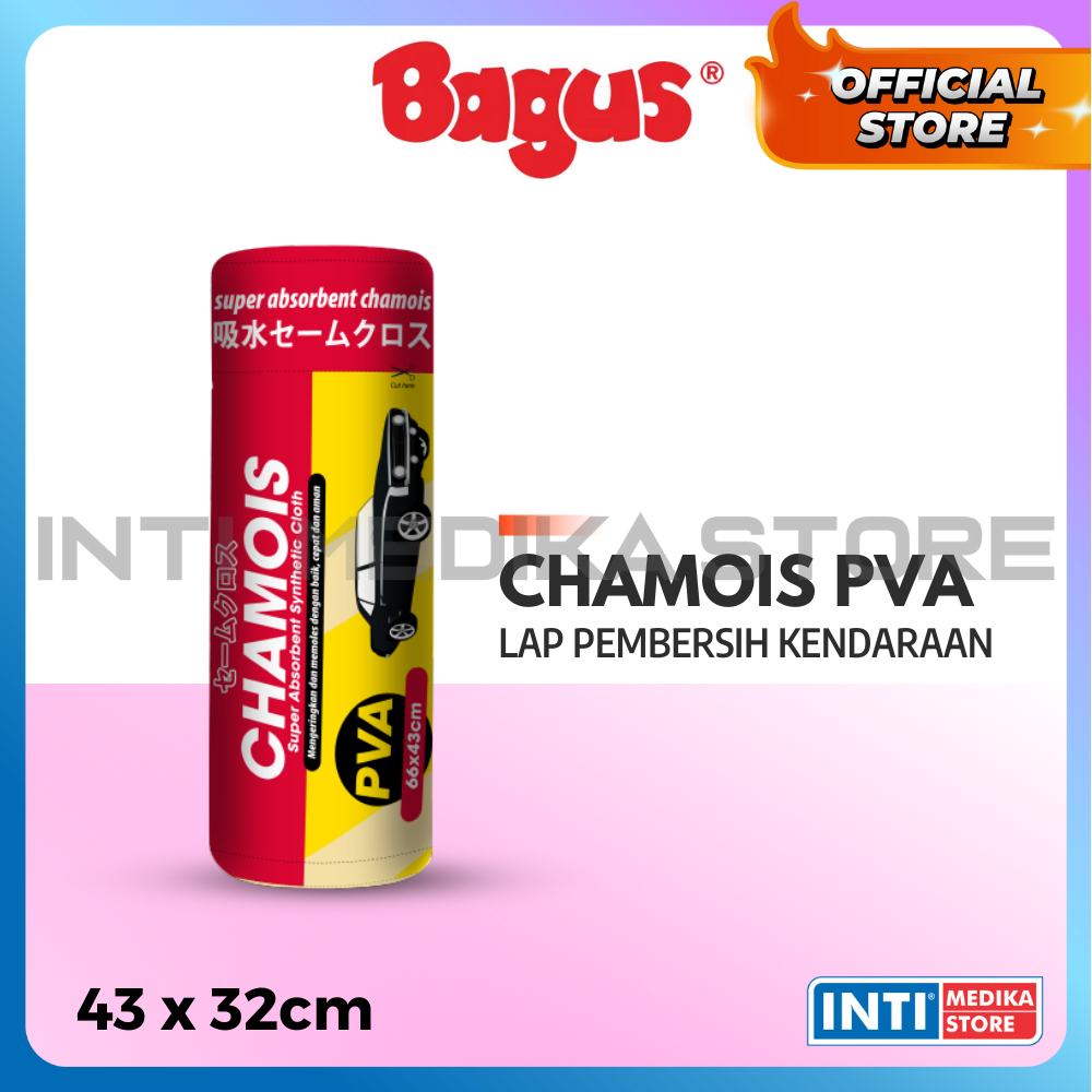 BAGUS - Chamois PVA | Lap Pembersih Motor / Mobil Anti Gores