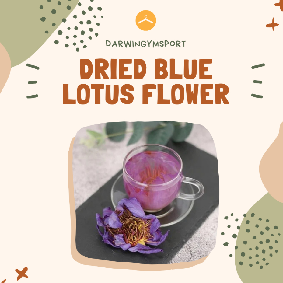 

DRIEED BLUE LOTUS / BUNGA LOTUS BIRU KERING / TEH BUNGA TERATAI BIRU / TEH BUNGA LOTUS / BLUE LOTUS FLOWER TEA 5GR