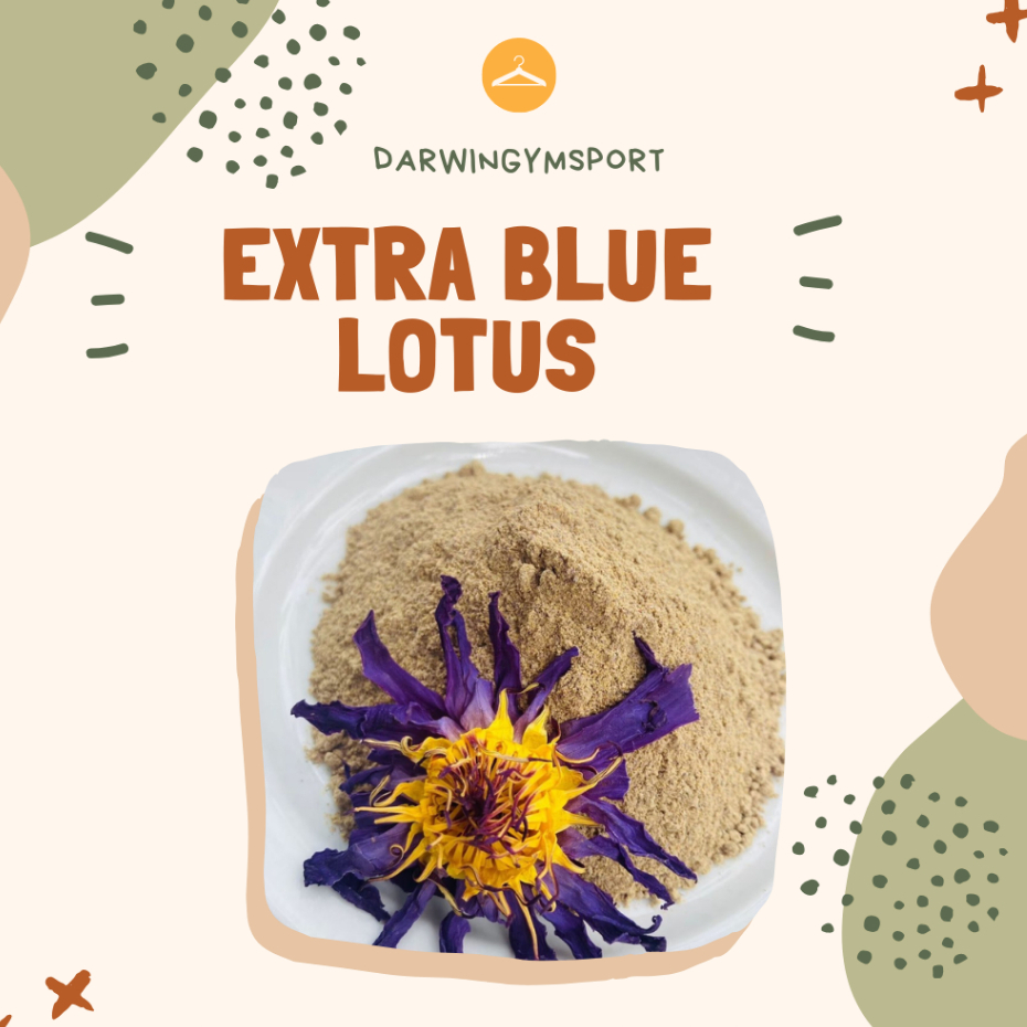 

EXTRA BLUE LOTUS / INSOMNIA / BUBUK BUNGA LOTUS KERING IMPORT 50 GR !!!!